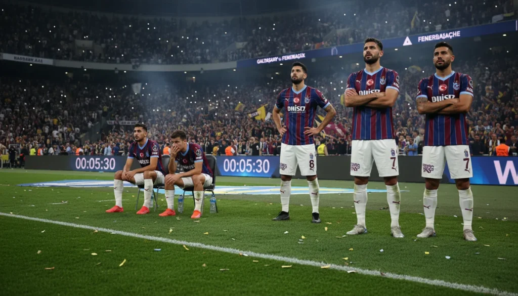 Trabzonspor, Galatasaray Maçı Öncesi Dört Oyuncusunu Kaybetme Tehlikesiyle Karşı Karşıya