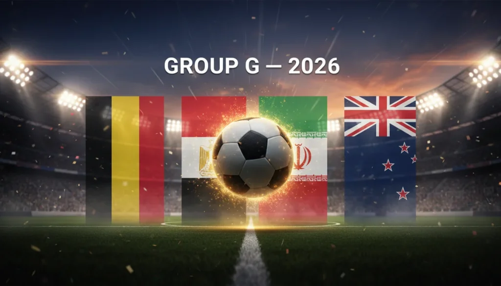 2026 Dünya Kupası G Grubu: Belçika, Mısır, İran ve Yeni Zelanda’nın Buluşması