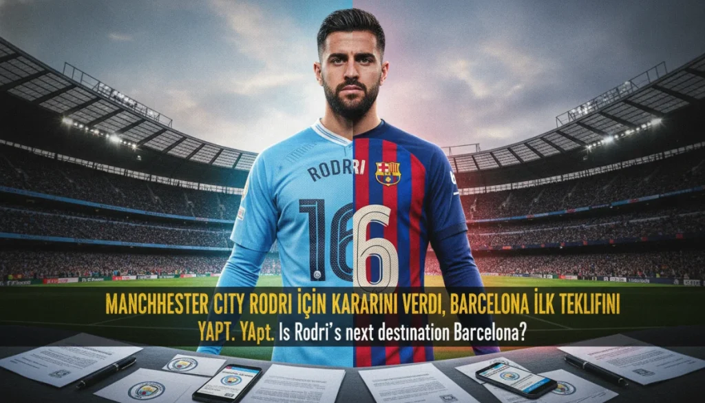 Rodri Bilmecesinde Gözler Barcelona’da