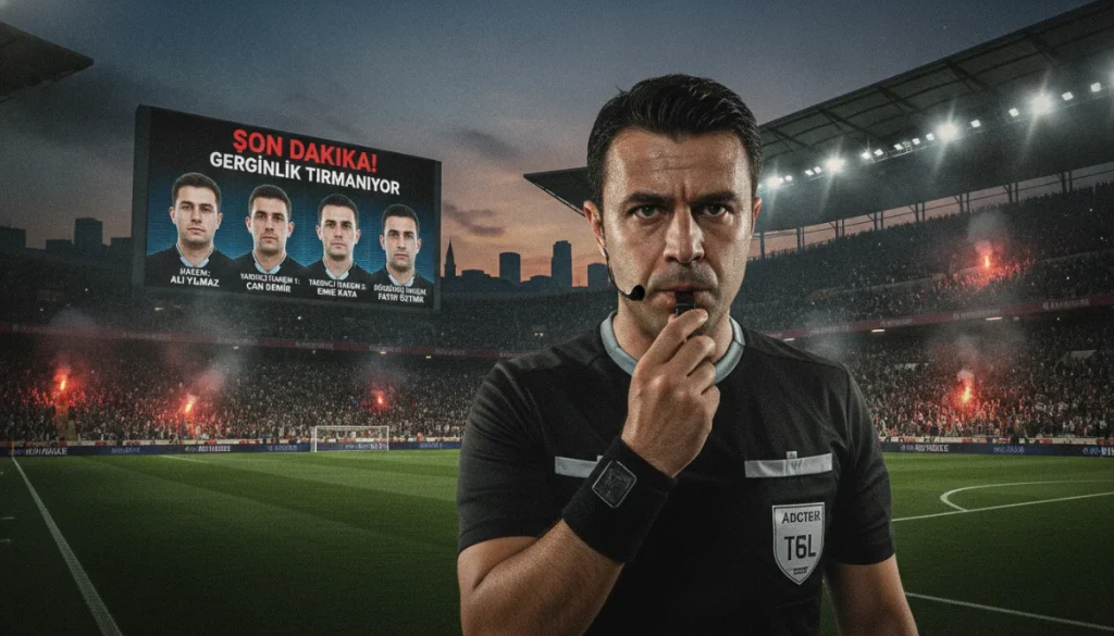 Süper Lig 7. Haftasında Hakem Atamalarında Yeni Dönem